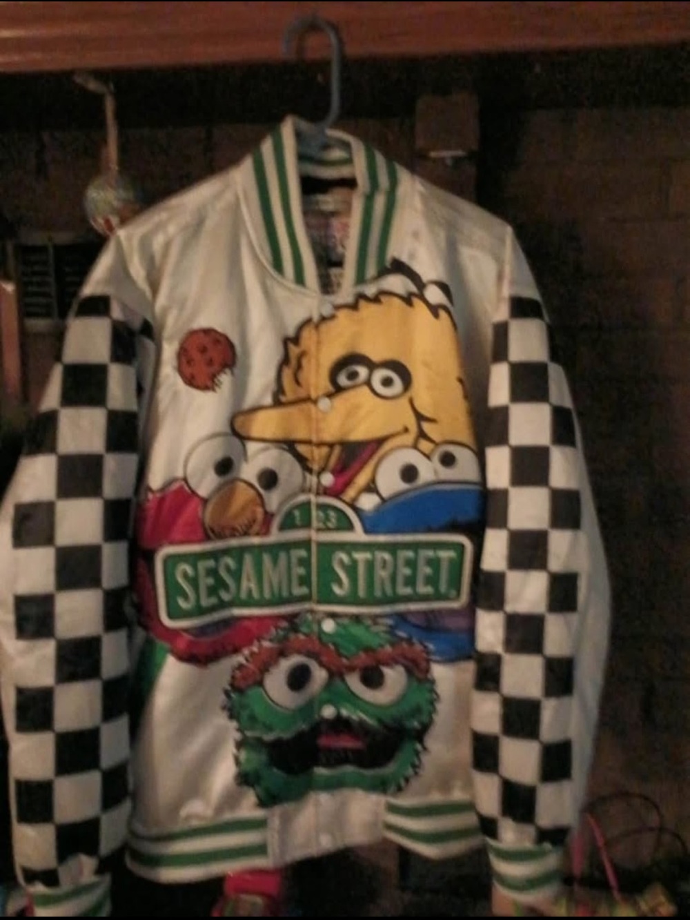 Sesame Street 2xl Multi-Color Bomber Jacket